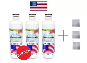 AFC Brand Water & Ice Filters, Compatible with Zuma LFXS27466S Filters, 3-Pack - Picture 1 of 1