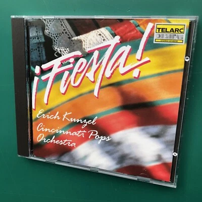 Erich Kunzel ¡FIESTA! Latin Classical CD Cincinnati Pops Tequila Lambada Ipanema - Image 1 of 4