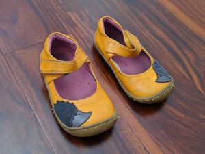 girls yellow mary janes