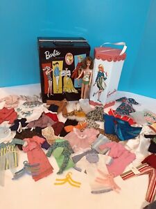 Vintage Barbie Francie 1960’s Clothes Cases Doll