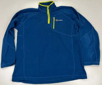 Berghaus Hombre Vellón 1/4 Cremallera Talla XL Extra Grande Foto 1 de 4