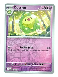 Duosion 071/162 Reverse Holo Common - Temporal Forces Pokemon - Near Mint NM - Picture 1 of 5