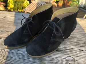 Clarks Original Yarra Desert Damen Stiefelette mit Keilabsatz, Gr.38, schwarz - Bild 1 von 5