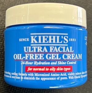 Kiehl's Hydration Ultra Facial Oil Free Gel Cream Moisturizer 1.7oz Free Ship - Picture 1 of 2