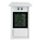 Reliable Max Min Garden Thermometer with Roof like Design for Protection