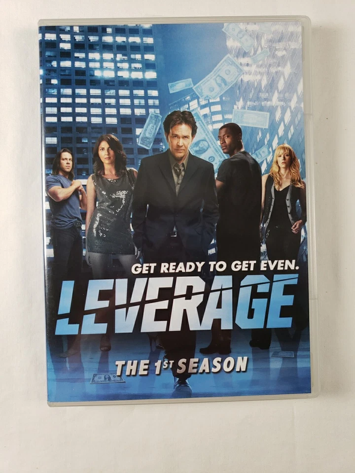 Leverage The First Season DVD 2009 4 disc 13 episodes Hutton Foto 1 de 4