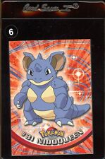 Pokemon Card Nidoqueen #31 TOPPS Series 1 Blue Logo 1st Print NEAR MINT Non-Holo