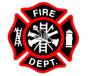Printed 4" Fire Deparment Logo (T22) Firefighter Vinyl Decal Sticker Car Window - Bild 1 von 1
