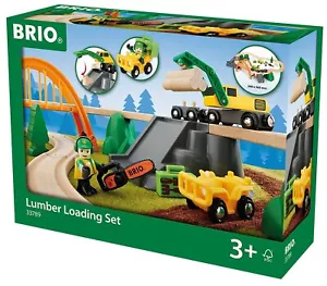 BRIO World - Lumber Loading Set (33789) - Picture 1 of 9