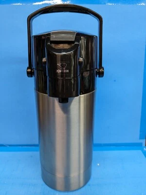 Olla de aire al vacío Zojirushi, palanca, entrada/salida SS, 3 L/101 OZ. Foto 1 de 4