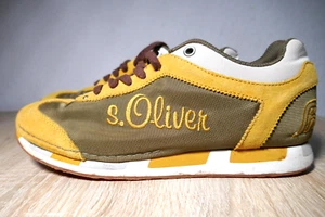 ❤️s.OLIVER KHAKI-SENF SNEAKER GRÖßE 39 SELTEN GETRAGEN KLASSE ERHALTEN SPORTIV - Bild 1 von 14