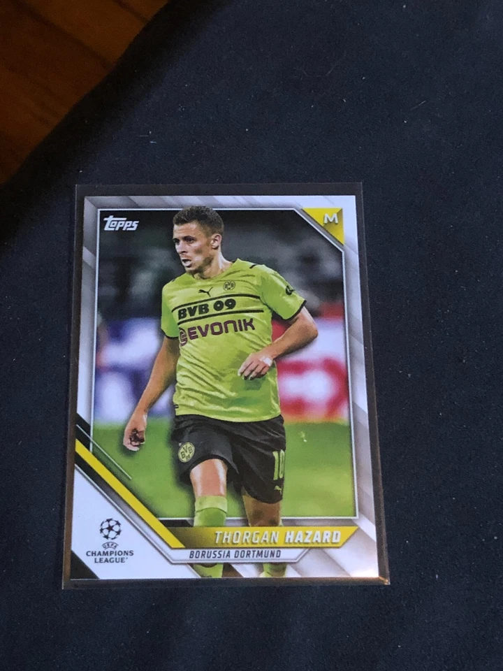 2021/22 Topps Champions League #27 Thorigaqn Hazard Borussia Dortmund M3 - Image 1 of 1