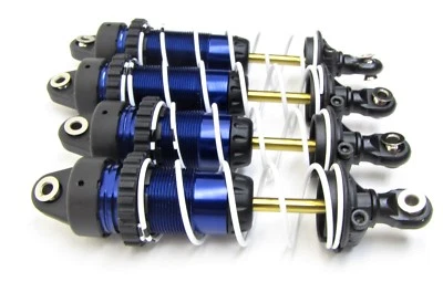 Fits Traxxas SLASH 4x4 ULTIMATE 68277-4 - SHOCKS, F/R BIG-BORE GTR (Dampers) - Image 1 of 3