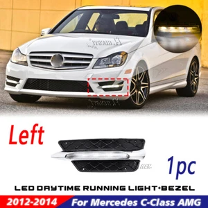 1 x luce diurna sinistra fendinebbia per Mercedes-Benz Classe C W204 AMG - Foto 1 di 6