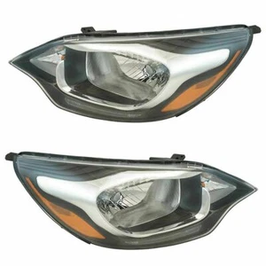 FIT FOR RIO SEDAN 2012 2013 2014 2015 2016 HEADLIGHTS W/O LED RIGHT & LEFT PAIR - Picture 1 of 1