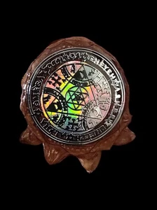 Knobcone (THIRD EYE) With Silver Decal PENDANT - Picture 1 of 4