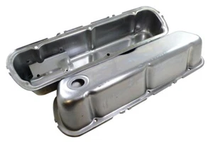 Ford Small Block Valve Covers 260 289 302 351W 5.L Mustang Tall Unplated Raw SBF - Picture 1 of 2