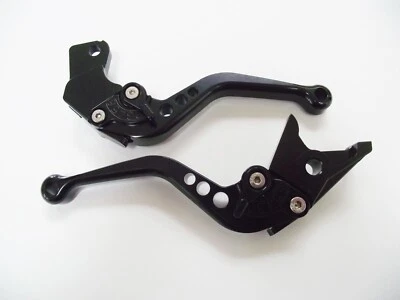 Suzuki GSF600 Bandit (2000-2004), CNC levers short black/black adjuster F14/S650 - Image 1 of 4