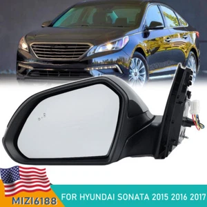 Mirrors Driver Left Side Heated BSD For Hyundai Sonata 2015-2017 87610C2060 - Bild 1 von 13