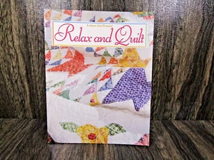 1998 Leisure Arts Presents Relax and Quilt Patterns Quilting Book Vintage - Bild 1 von 2