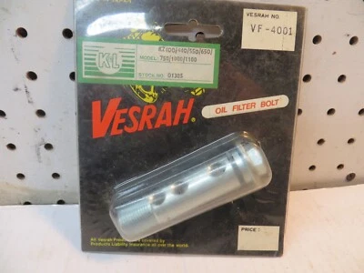 Perno de cubierta de filtro de aceite Kawasaki KZ400/550/650/750/1000/1100 1979-1984 Foto 1 de 2