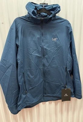 NWT- Arc'teryx Incendo Airshell Hoody M Nightscape Sz L. New And Genuine. - Image 1 of 3