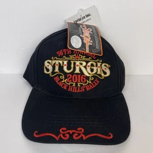 Cappello Sturgis 2016 Black Hills Rally 76° Annuale Moto Harley Davidson Nuovo - Foto 1 di 6