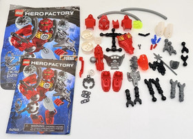 LEGO Hero Factory 6293 Furno 53/56 Complete w Instructions & Bag /Missing 3