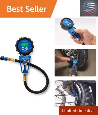 Durable Digital Tire Pressure Gauge 0-60 Psi with Continuous Reading Feature - Image 1 of 4