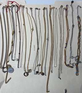 LARGE Lot of Necklaces some with Pendants - Picture 1 of 4