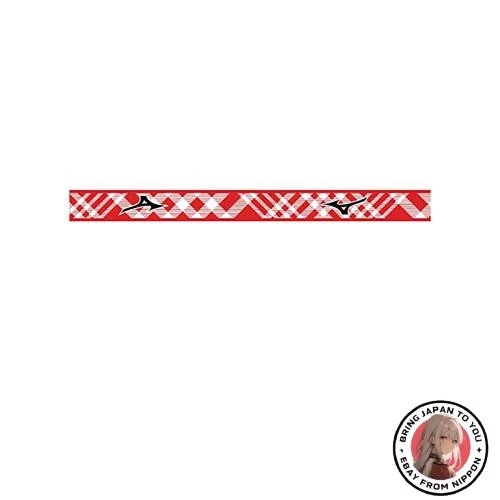 Nouveau MIZUNO Tennis de table Edge Saver motif à carreaux unisexe 83JYA901 c... - Photo 1/1