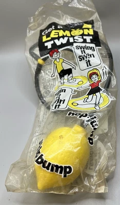 De colección 1975 Chemtoy Limón Twist Hop Saltar Tobillo Juguete Original Bolso Sin Sellar Foto 1 de 4