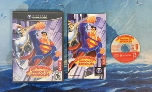 Superman: Shadow of Apokolips (GameCube, 2003) CIB Completo - Funcionando Resurgido - Imagen 1 de 6