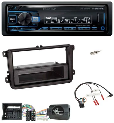 Alpine USB Bluetooth DAB Lenkrad Autoradio für VW T6 (2015-2019) - Bild 1 von 4