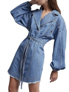 AJE Allégro Denim Shirt Dress AUS 8 / US 4 - Picture 1 of 13