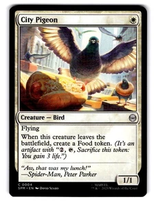City Pigeon C Marvel's Spider-Man 4 NM - Picture 1 of 2