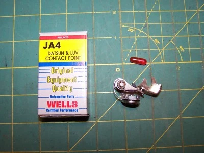 WELLS JA4 Ignition Contacts fits 1970-1973 Datsun and Chevrolet LUV - Image 1 of 2