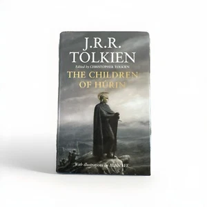 J R R Tolkien The Children Of Hurin Book (2007 Hardcover) LOTR. 1st EDITION - Picture 1 of 6