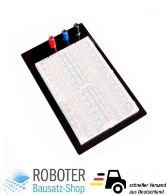Breadboard 1660 Kontakte Steckplatine Steckboard Arduino, DIY-Elektronik - Bild 1 von 2