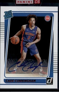 2021-22 Donruss Basketball Cade Cunningham PISTONS #211 Rookie RC Auto - Picture 1 of 2