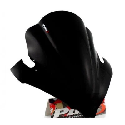 Pantalla de carreras Puig negra Yamaha FZ6 Fazer 2004-2008 Foto 1 de 2