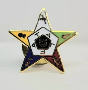 Order of the Eastern Star tie tack Eastern Star lapel pin Eastern Star hat - Picture 1 of 5