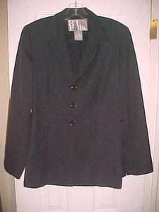 Blazer donna foderato grigio tinta unita taglia L di 81st & Park Career rayon/poliestere - Foto 1 di 5