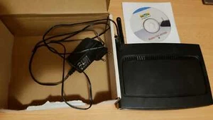Modem wifi ADSL teletu con alimentatore, CD e scatola. - Foto 1 di 2