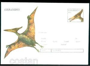 1994 Pteranodon, pterosaurio, reptil volador, animales prehistóricos, Rumania, cubierta/35 - Imagen 1 de 1