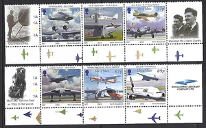 Isla de Man 2003 , Avión Juego de De 6 Marginals sin Montar - Foto 1 di 1