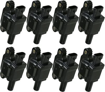 8PCS Ignition Coils for 2015-2018 Chevrolet GMC Sierra 1500 5.3L 6.2L V8 UF743 - Image 1 of 4