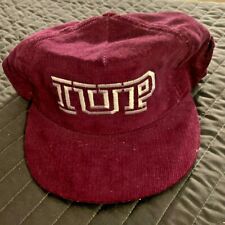 Vintage University Square IUP Corduroy Snapback Hat Rare
