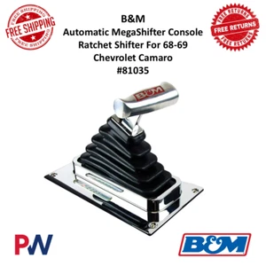 B&M Automatic MegaShifter Console Mount For 1968-1969 Chevrolet Camaro #81035 - Picture 1 of 5