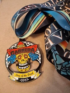 Medalla Finlandesa Carrera 2017 ~ Calavera Carrera Día de los Muertos Carrera de los Muertos. A 12 - Imagen 1 de 7